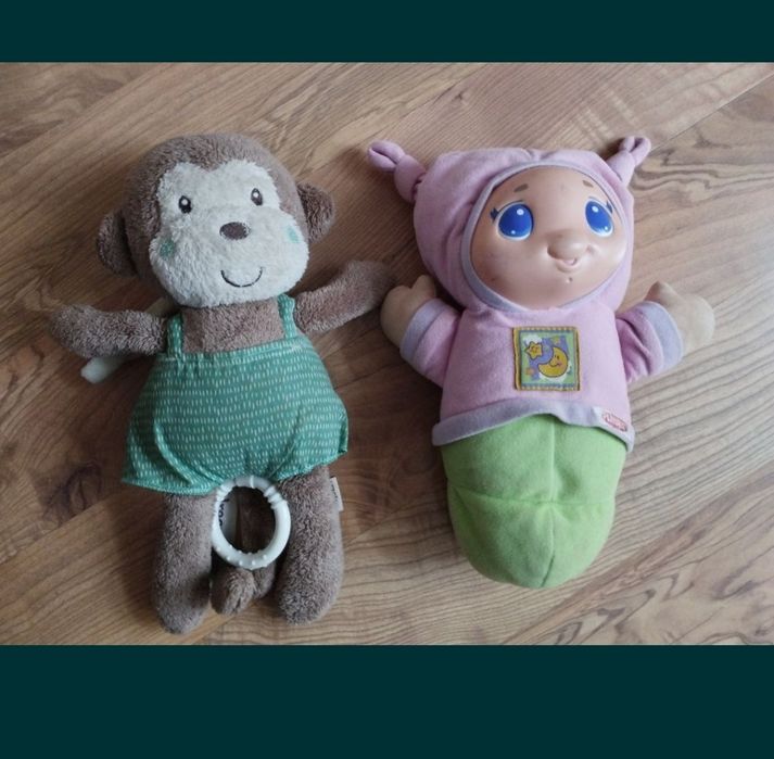 Miś Małpka pozytywka ,lalka