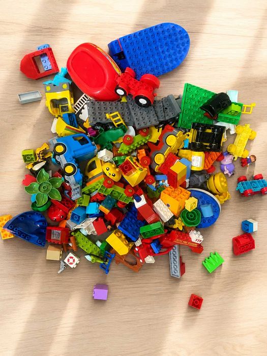 LEGO DUPLO 5 кг насипом –  великий мікс деталей