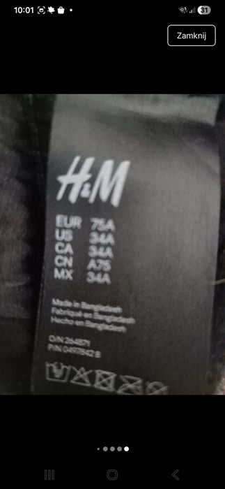 Biustonosze staniki H&M Reserved