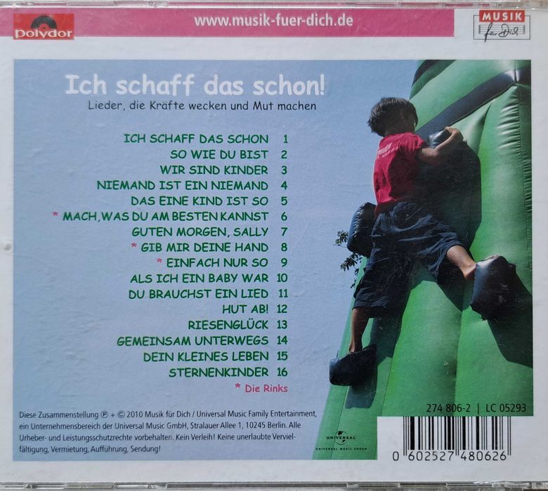 Rolf Zuckowski – Ich schaff das schon!