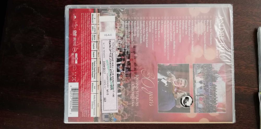 André Rieu - The Magic Of Maastricht DVD SELADO