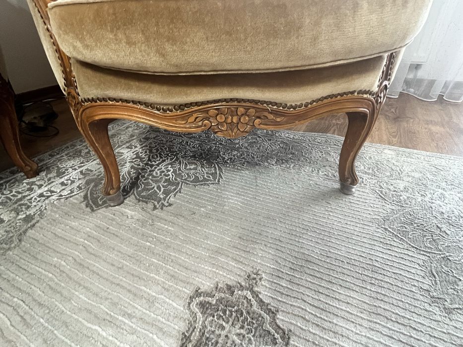 Komplet wypoczynkowy w stylu ludwikowskim wypoczynek fotele ludwik