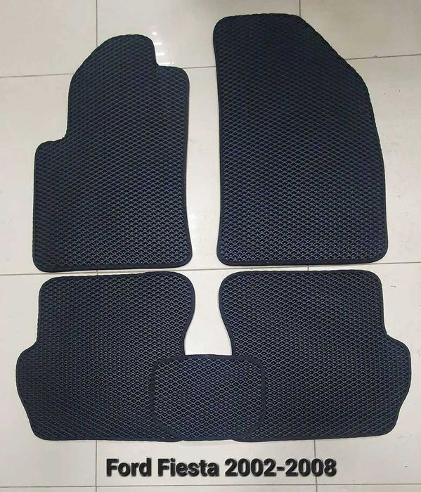 ЕВА\EVA коврики в салон Ford Fiesta/Focus/Kuga/Mondeo/Galaxy/Fusion