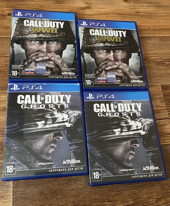 Sony PS4: FarCry, Assassin’s, Mortal Kombat, God of War, A Way Out,CoD