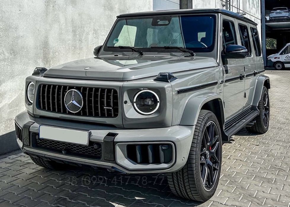 Обвес 2025+ G63 AMG Mercedes W463A W464 W465 Бампер Решетка Рестайлинг