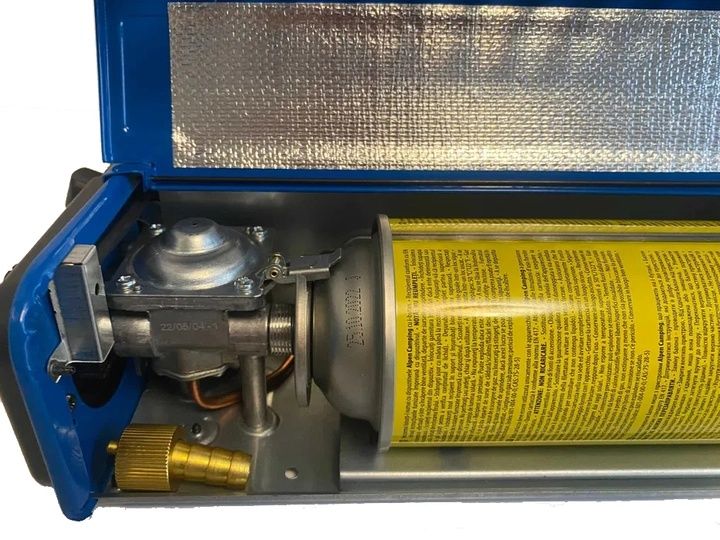 Туристическая газовая плитка Alpen Camping BAVARIA под цанговый баллон