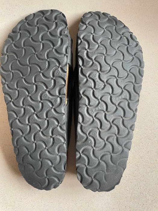кожаные шлепанцы Birkenstock Lugano Camberra р.39