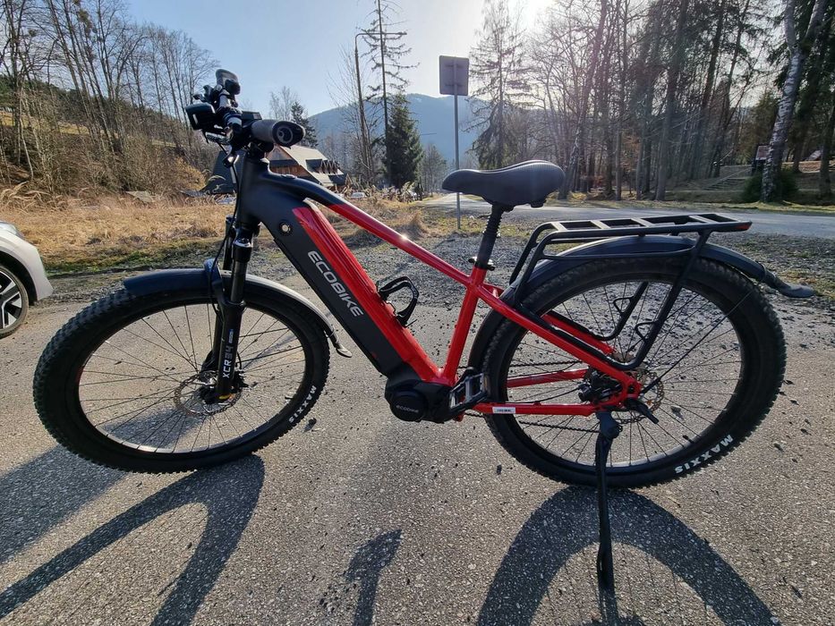 Rower elektryczny Ecobike RX500 suv 17 cali, faktura