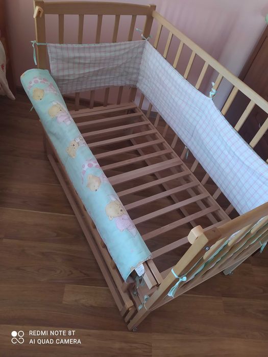 Дитяче ліжко на підшипниках "Люкс"