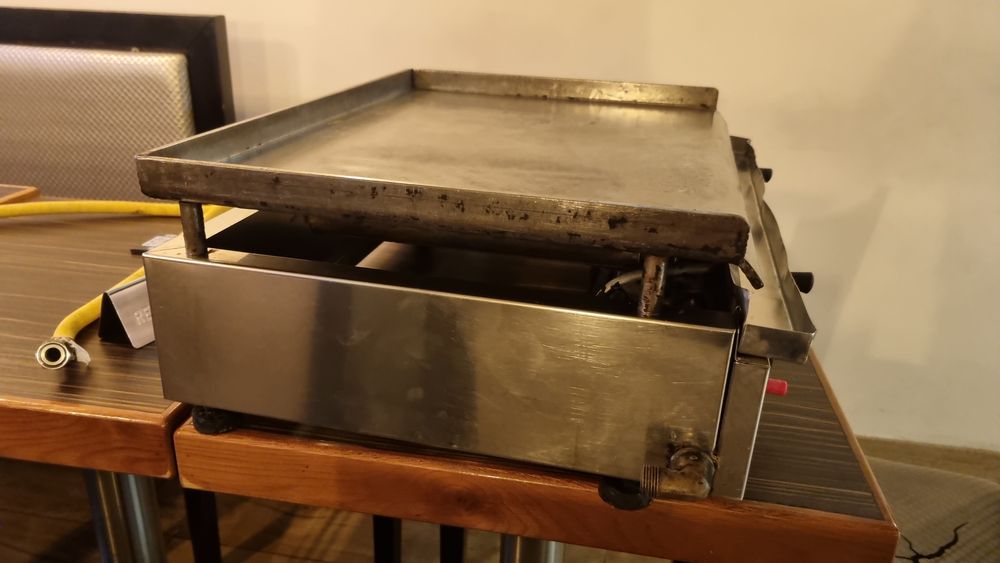 Chapa dupla de grelhar