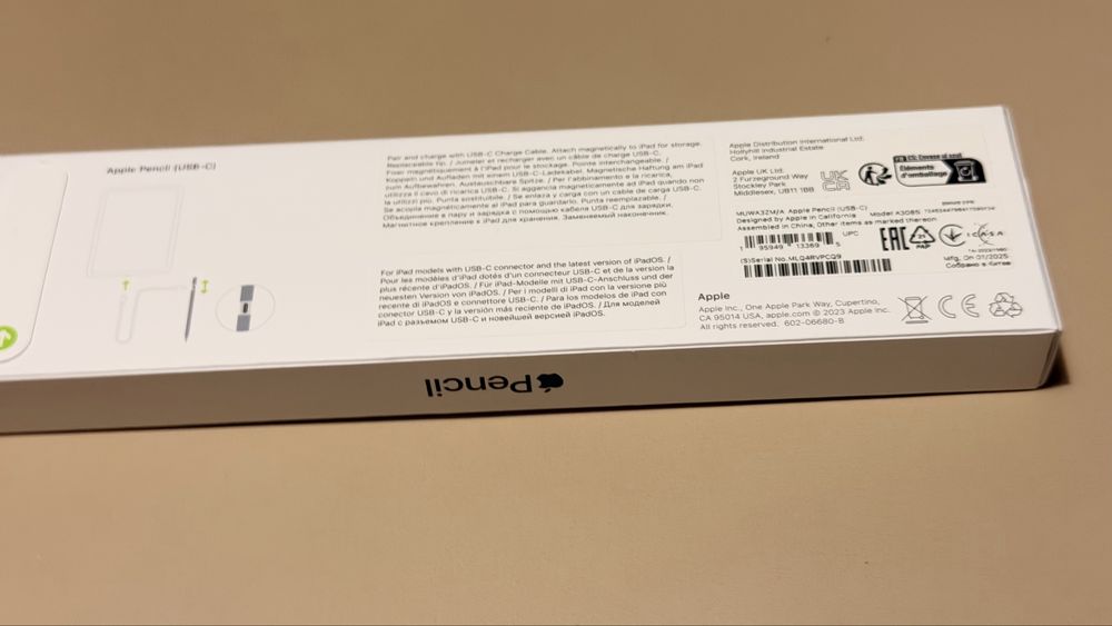 Oryginalny Apple Pencil USB-C (nowy nigdy nieotwierane pudelko)