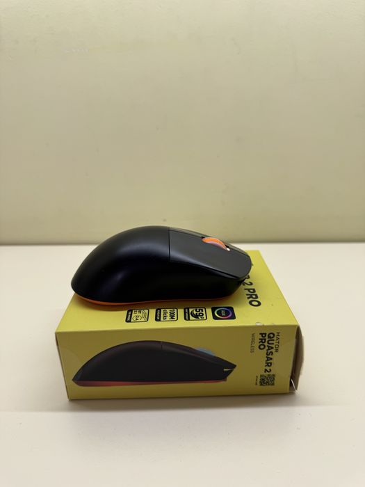 Пропонуємо до Вашої уваги Бездротова миша HATOR Quasar 2 PRO Wireless Black Orange (HTM560BO)