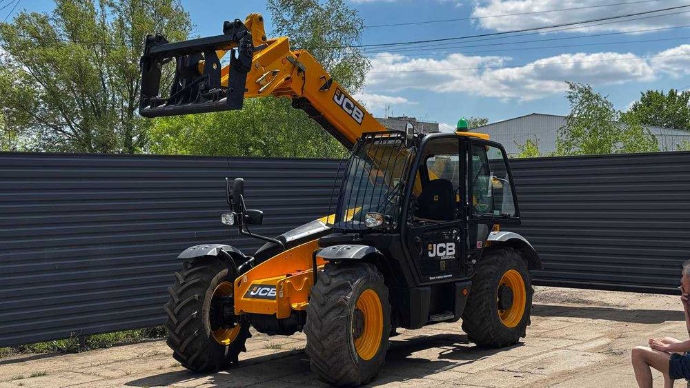 Телескопічний навантажувач JCB 531-70 2018 р. 55 кВт. 4585 м/год.