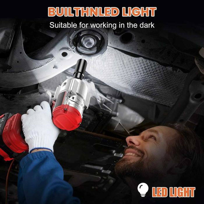 Chave de Impacto 3 em 1  1200 N·m