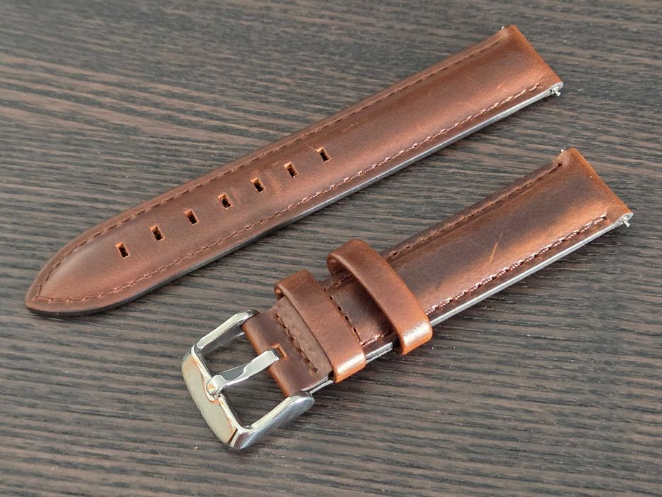 Bracelete em pele 18 mm