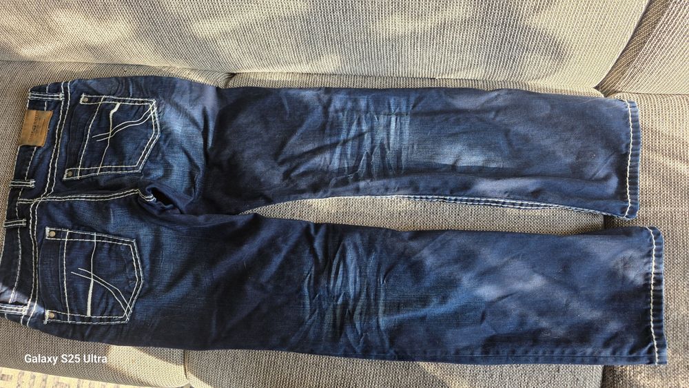 David Camp jeansy męskie pas 92 cm dł 112