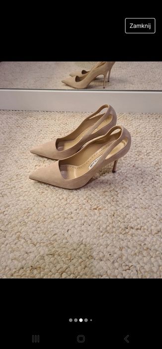 Manolo Blahnik  szpilki 39