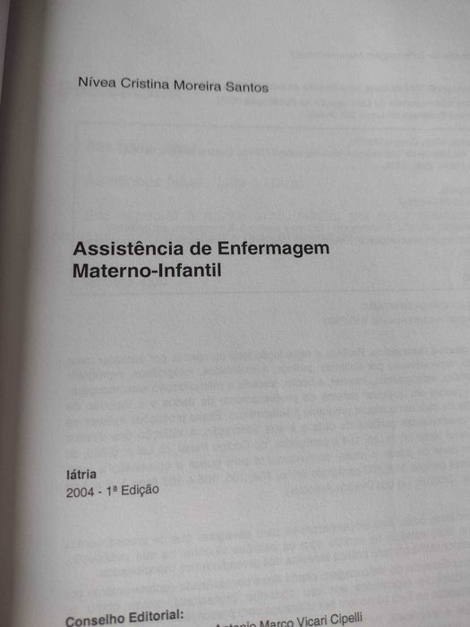 LIvro Assistência de Enfermagem Materno-Infantil