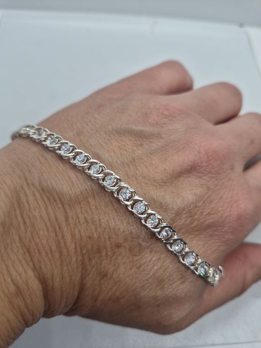 Серебряный браслет 16 - 20 см 8.31 грамма