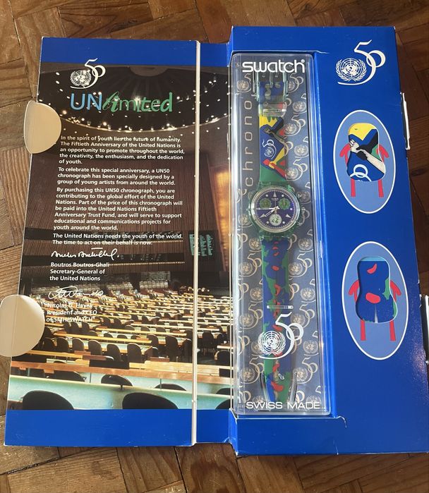Relógio Swatch 50 Unlimited