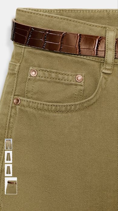 Джинси wide leg zara