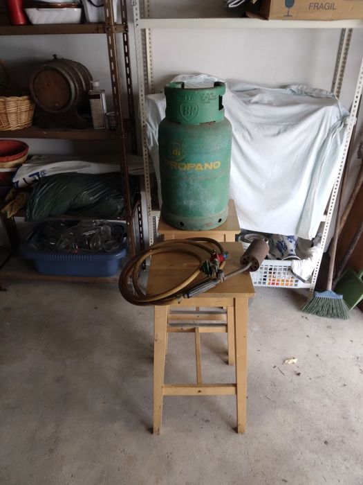 Macarico com botija