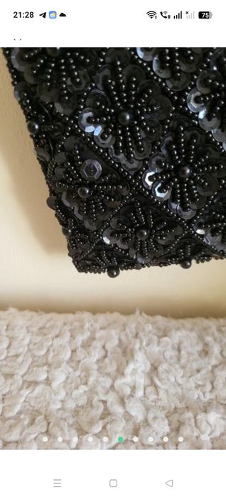 Сумочка вінтаж з бісером