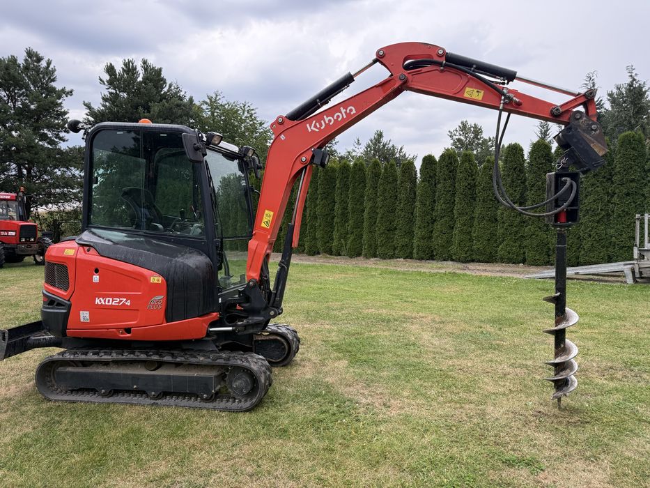 Uslugi Minikoparka 2.7T KUBOTA Wywrotka Wiertnica Hydrauliczna Ziemia