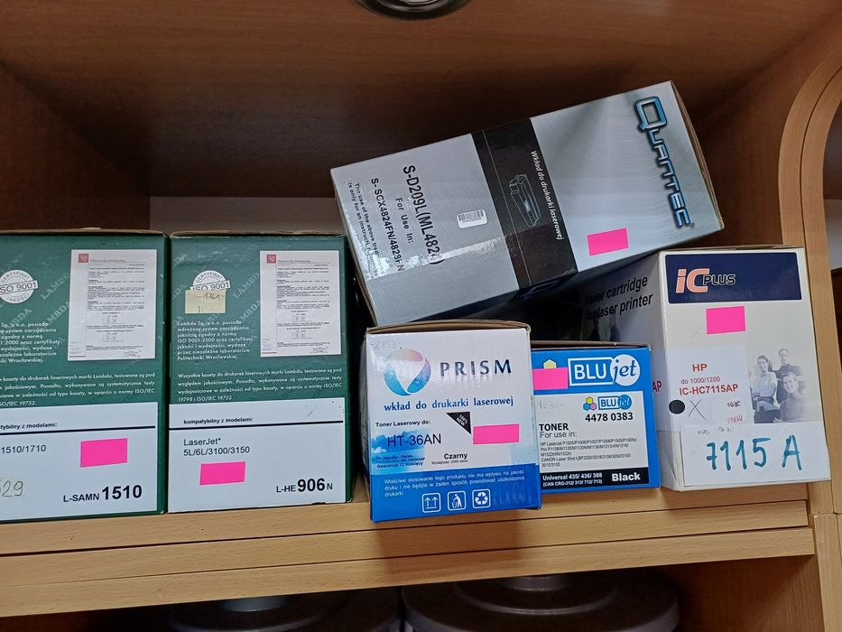 Wyprzedaż - Konica Minolta Brother Samsung HP Toner Bęben