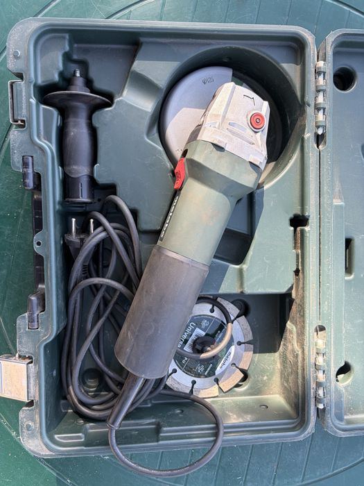 Болгарка Metabo WQ 1100-125 1100 Вт 125 мм + кейс, диски