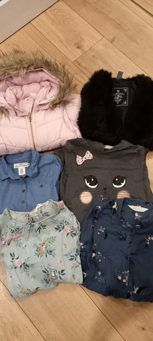 Zara h&m kamizelka bezrękawnik 134-140, 8-10lat dla dziewczynki