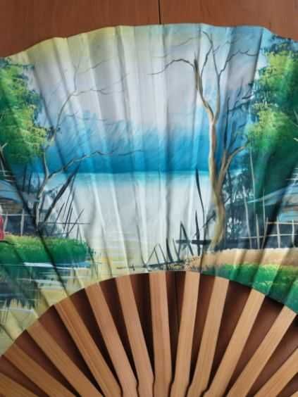 wachlarz ozdoba na ścianę