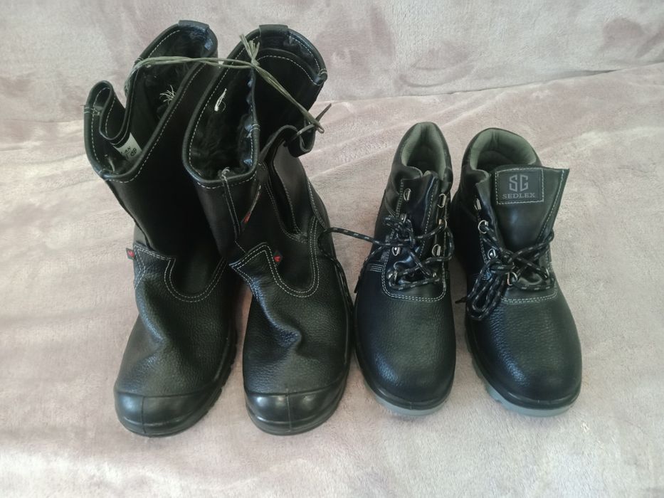 Чоботи робочі+черевики.