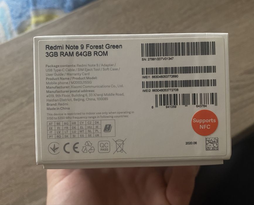 Redmi Note 9 Forest Green