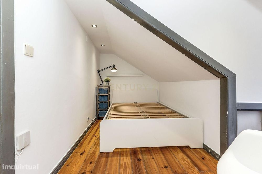 Apartamento T1 Mobilado, Alcântara, Arrendamento de Longa Duração