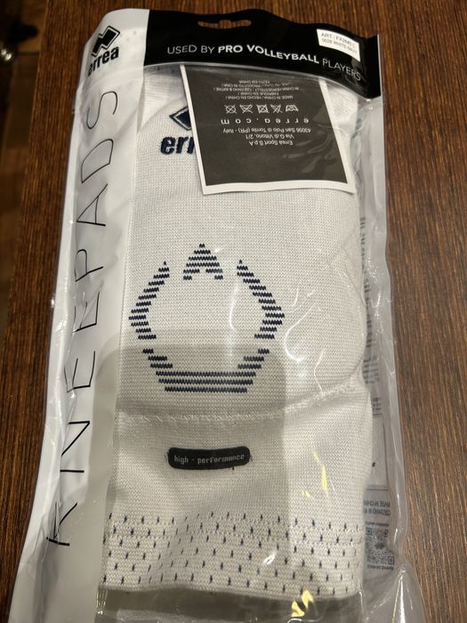 Nakolanniki do siatkówki ERREA Tokio Evolution białe