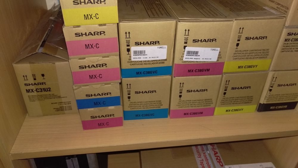 Sharp developer Black MX-C38GVB, MXC38GVB