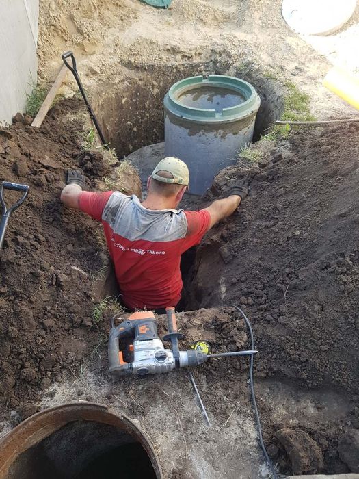 Выкопать Колодец,Канализацию,Копаем Колодцы.Почистить,Углубить Колодец ...