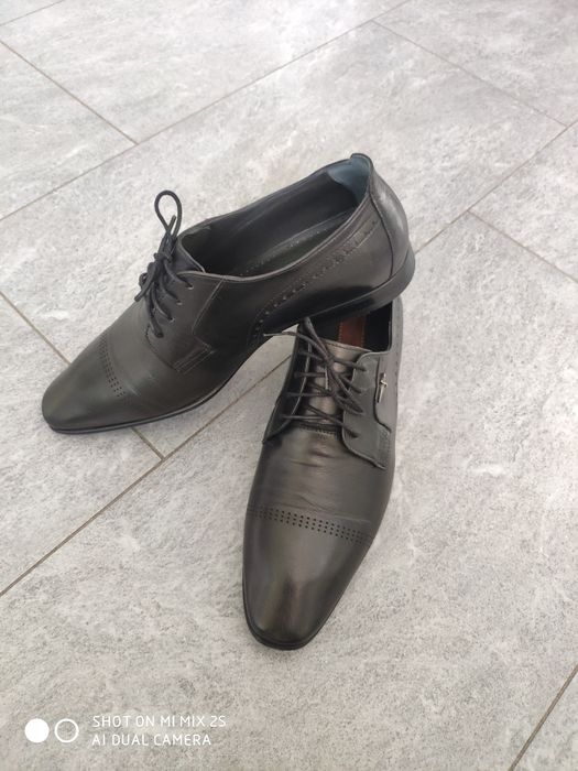 Кожаные итальянские туфли