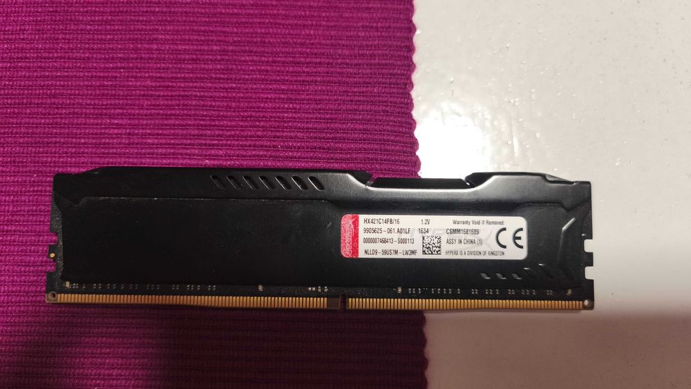 Hyper Fury DDR 4 16GB HX421C14FB/16