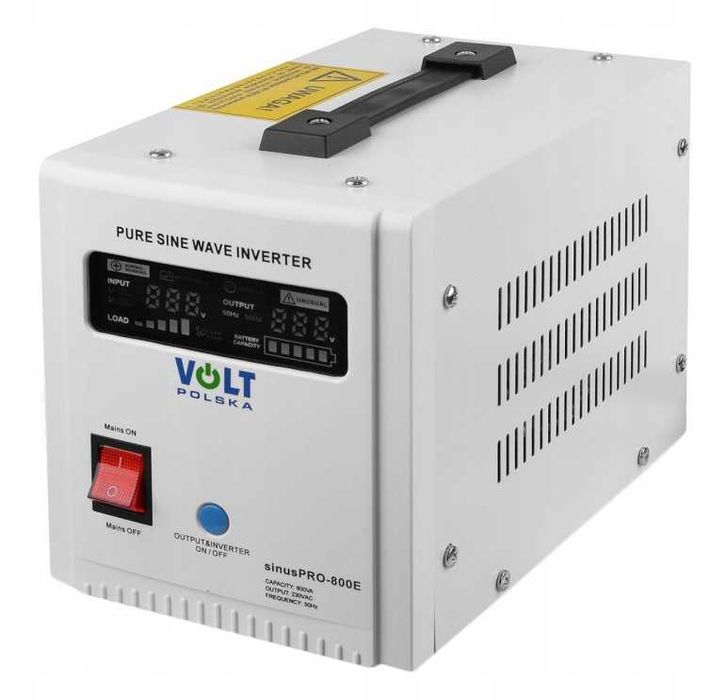 Гібридний ДБЖ/інвертор Volt Polska SINUS PRO 800 E 12/230V 500/800W