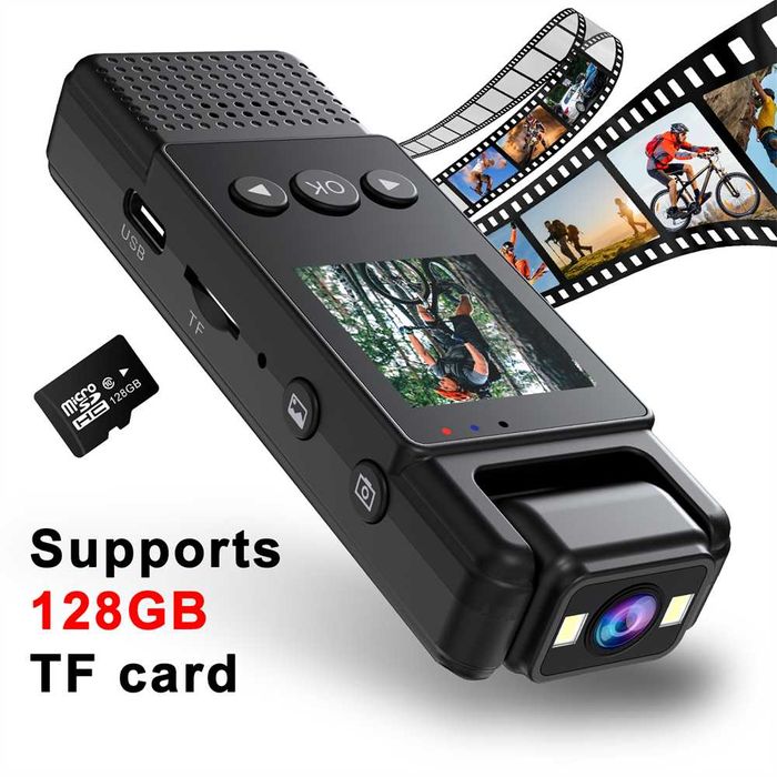 Боді камера з Wi-Fi, Міні-камера L12 HD, виявлення руху, Боді камера