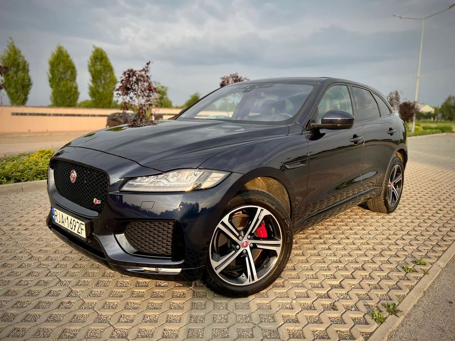 Jaguar F-Pace S 380HP AWD | LED | Panorama | Wentylowane fotele