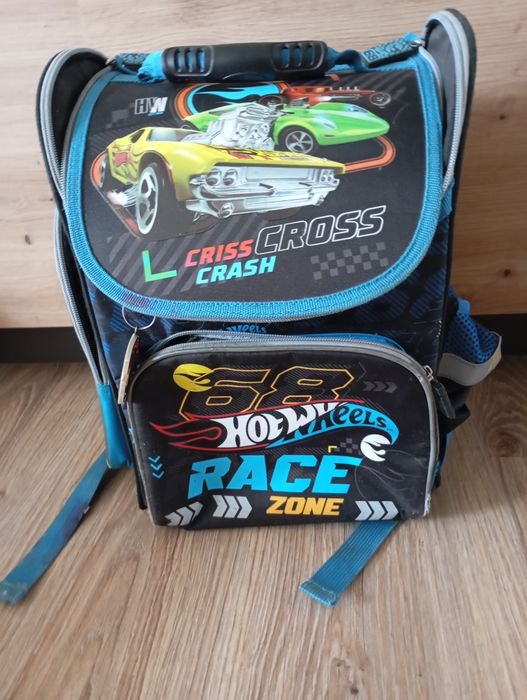 Plecak tornister do szkoły Hot Wheels