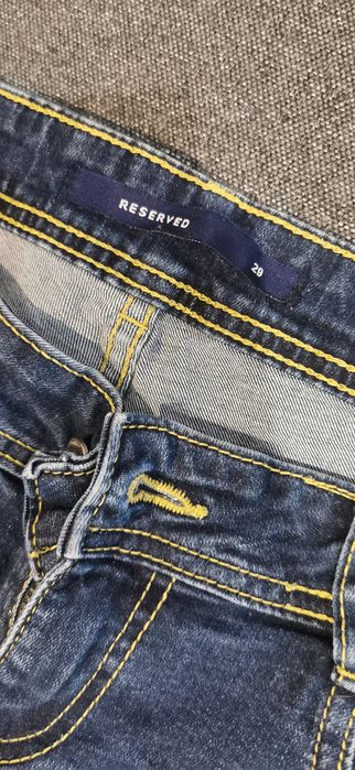 Spodnie jeansowe 3/4 Reserved rozm. 29 M