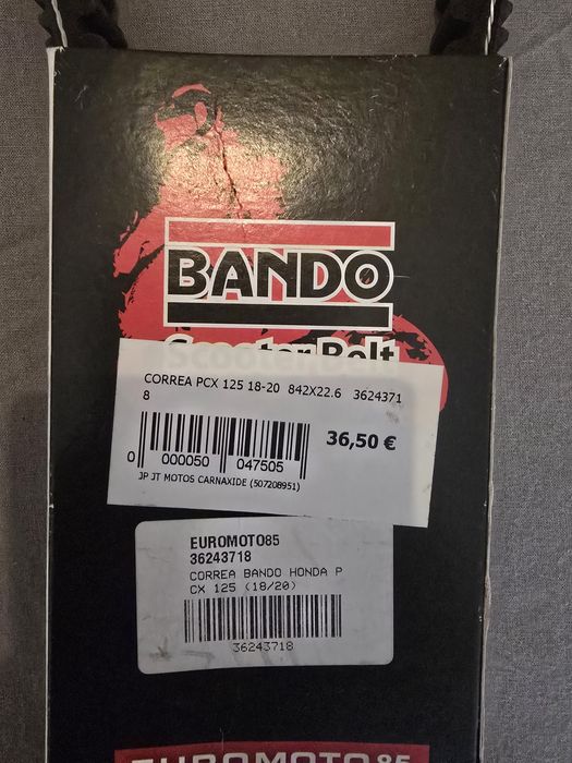 Correa pcx 125,  e roletes bando.
