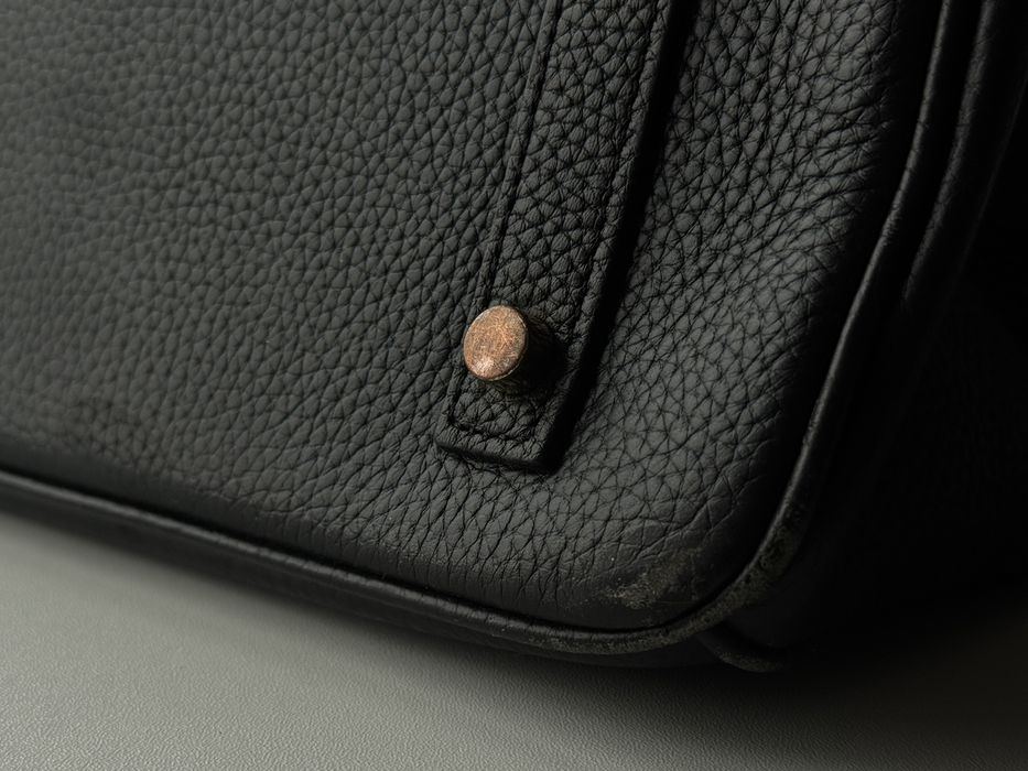 Сумка Hermes (темно синього кольору)