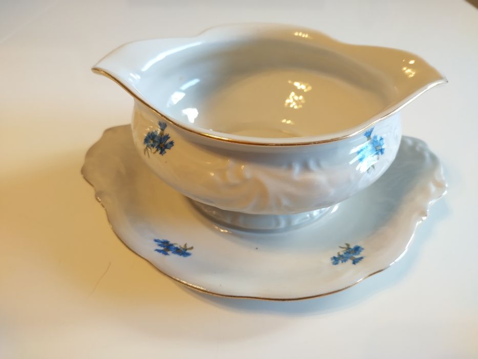 Porcelana Wałbrzych lata 60 sosjerka