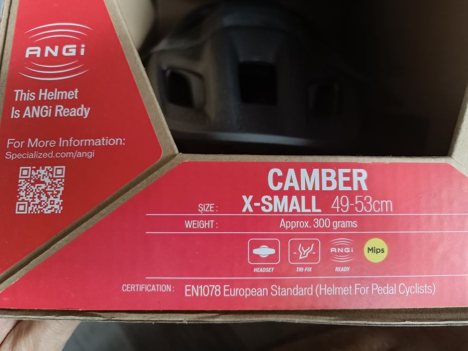 Kask Specialized Camber rozmiar XS kolor szary 49-53 cm