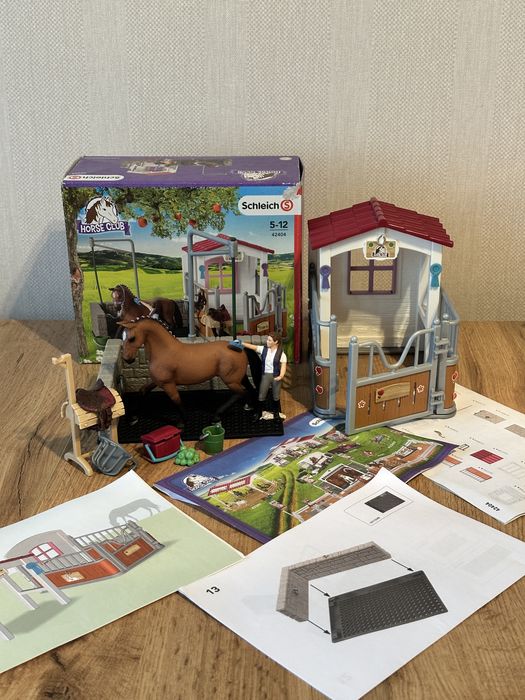 Конюшня мойка Шляйх Schleich . Лошадь